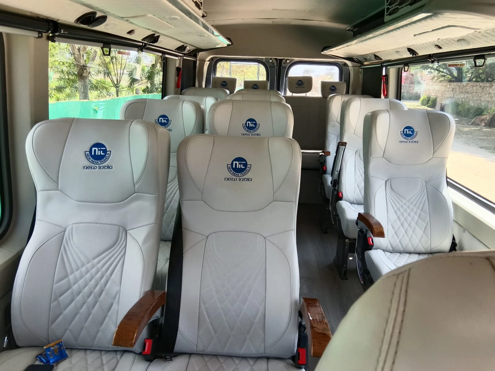 White traveller exterior